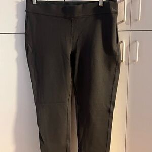Black Stretch Ponte Pants